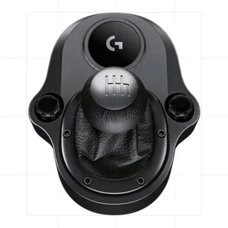 Logitech Driving Force Shifter váltó, kompatibilis G29 és G920 kormányokkal, valósághű versenyélményhez.